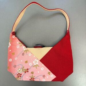Red and Pink Women's Bag
